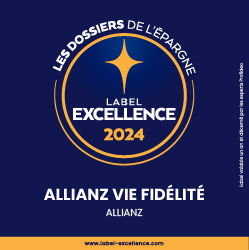 Label d'excellence 2024 Allianz vie fidélité
