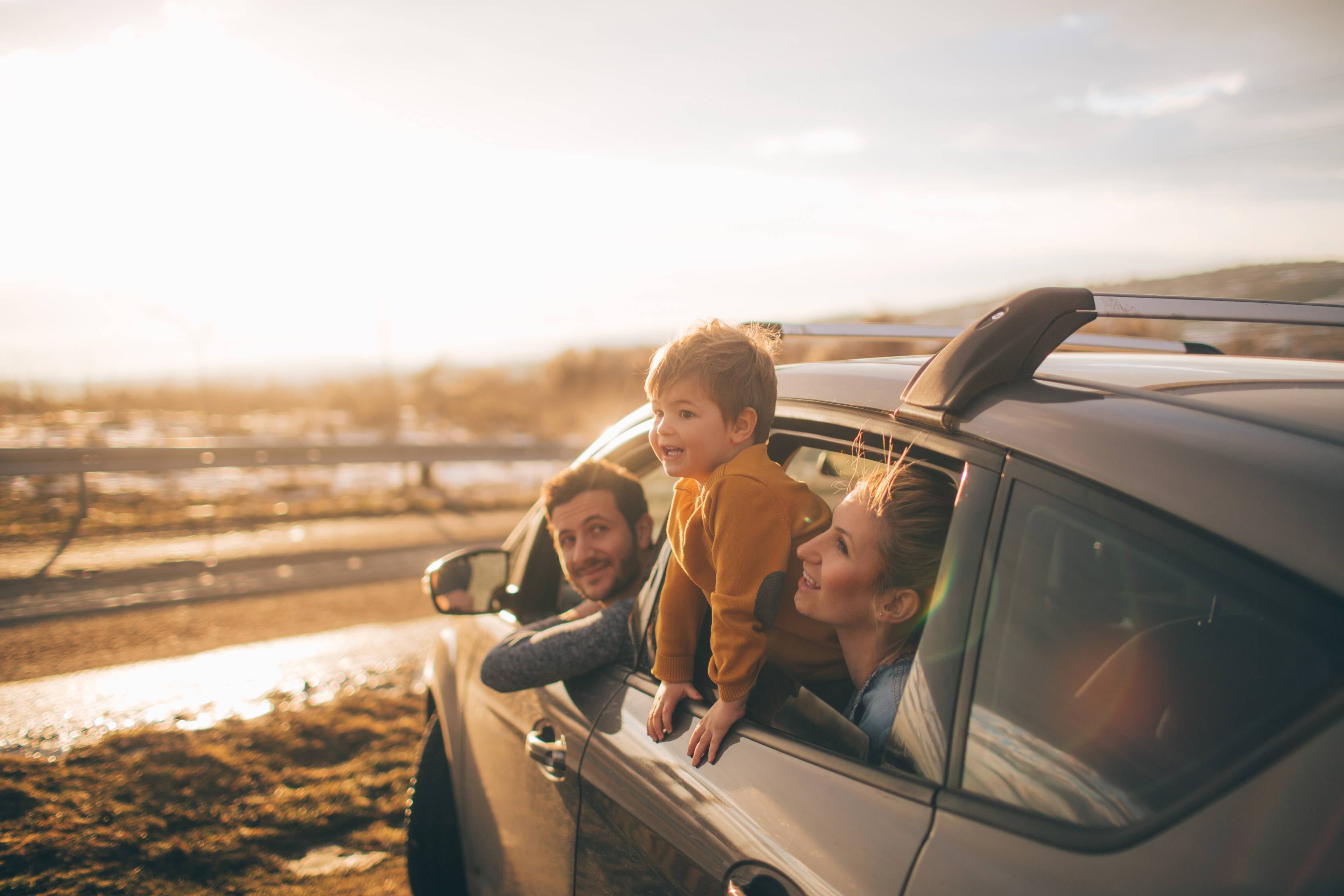 enfant en voiture