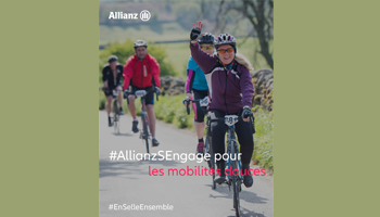 Mai à vélo de l'agence  Allianz MONTPELLIER CELLENEUVE - Damien MARY